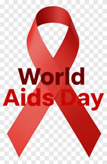 Red Ribbon For World Aids Day PNG