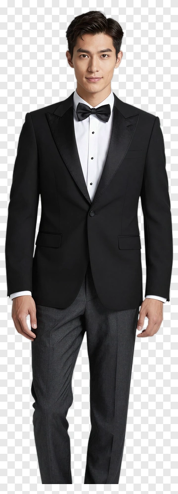 Man In Formal Tuxedo PNG