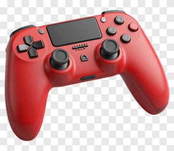 Red Game Controller PNG