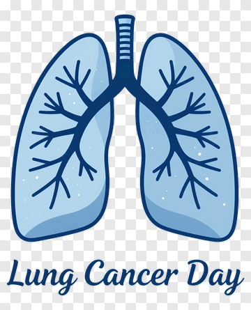 Lung Cancer Day Awareness PNG