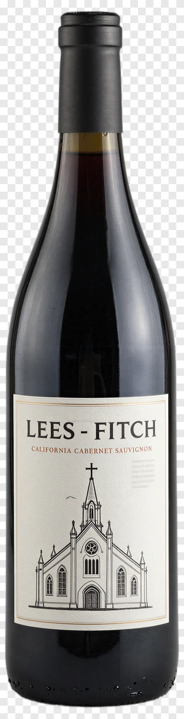 Lees Fitch Cabernet Sauvignon Wine Bottle PNG