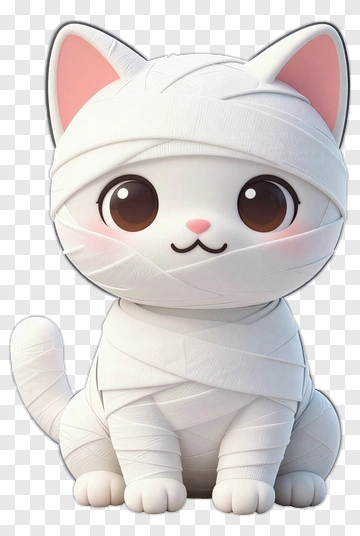 Cute Mummy Cat PNG