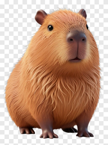 Capybara PNG