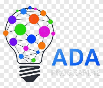 ADA PROGRAMME Light Bulb Network Logo PNG