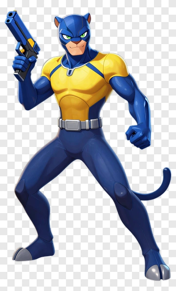 Bluespider Ready For Action PNG