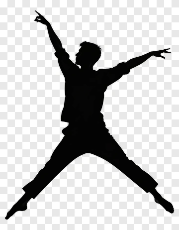 Dancer In Mid-air Jump PNG