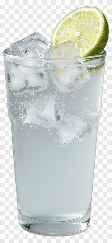 Refreshing Lime Drink With Ice PNG