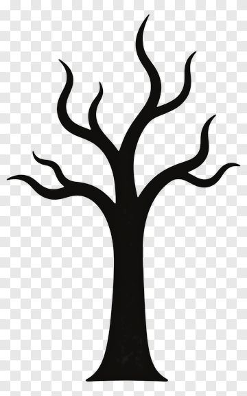 Black Tree Silhouette PNG