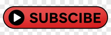 Red Subscribe Button With Play Icon PNG