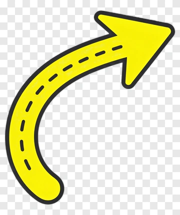 Curved Arrow PNG