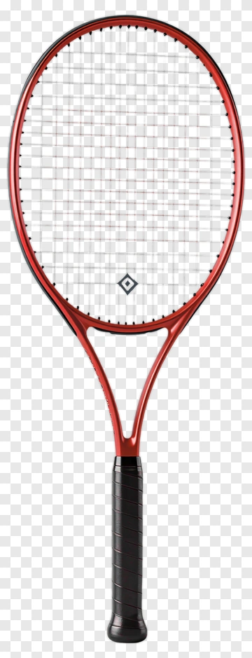 Red And Black Tennis Racket PNG