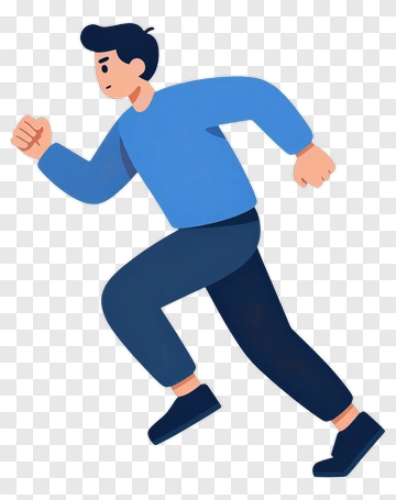 Man Running PNG