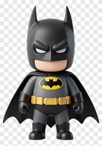 Batman Chibi Figure PNG