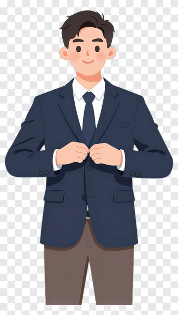 Man In Business Suit PNG