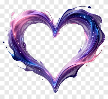 Glowing Heart PNG