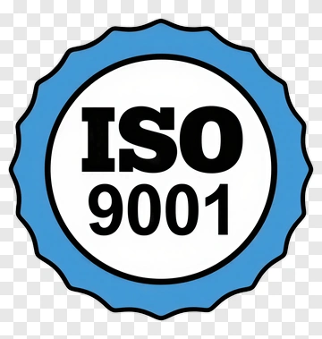 ISO 9001 Certification Seal PNG