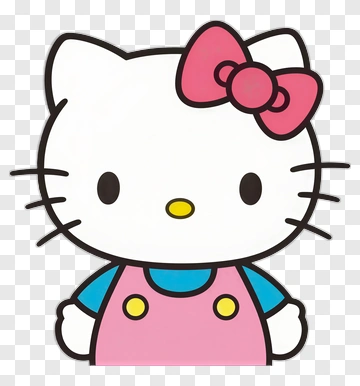 Hello Kitty Cartoon Character PNG