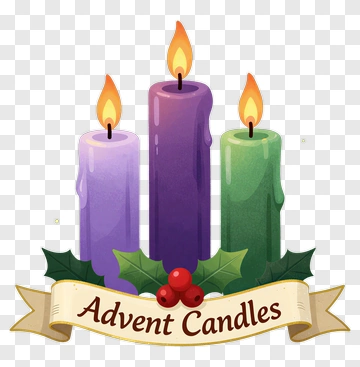 Advent Candles PNG