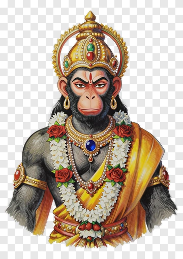 Hanuman The Monkey God PNG