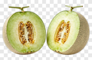 Sliced Melon With Seeds PNG