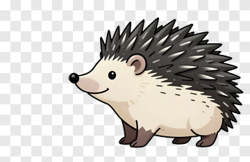 Cute Hedgehog PNG