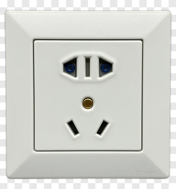 White Power Outlet PNG