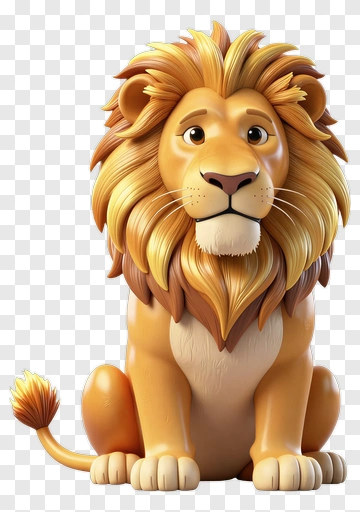 Cute Lion PNG