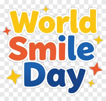 World Smile Day Logo PNG