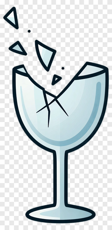 Broken Glass Icon PNG