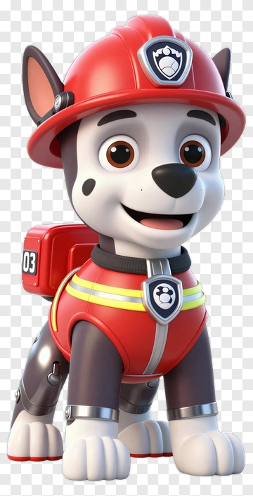 Puppy Firefighter Rescue Dog PNG