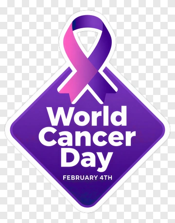 World Cancer Day Awareness Ribbon PNG
