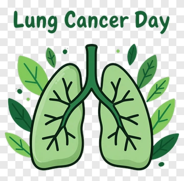Lung Cancer Day Awareness PNG