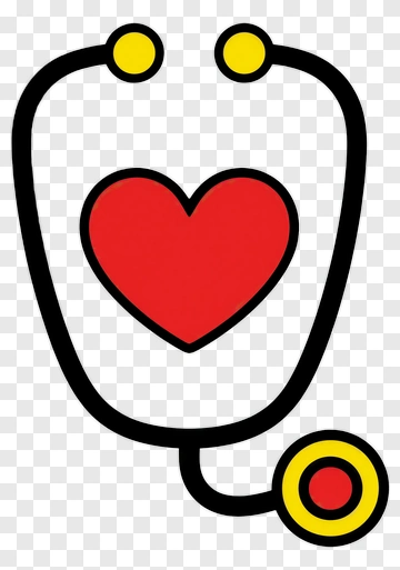 Stethoscope With Heart PNG