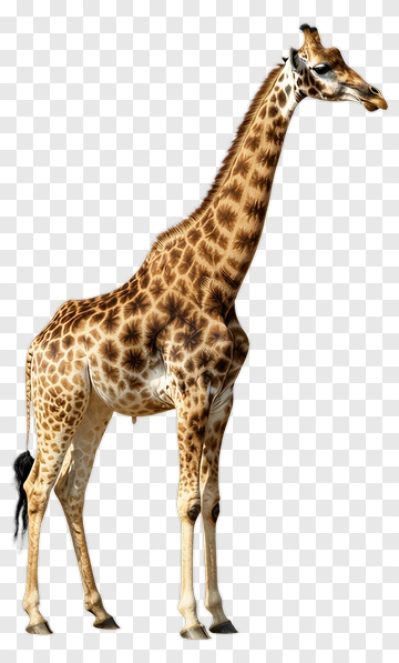 Giraffe Standing PNG