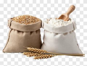 Wheat And Flour In Sacks PNG