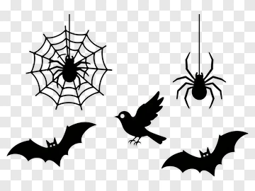Halloween Silhouettes PNG