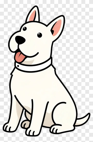 Happy Cartoon Dog PNG