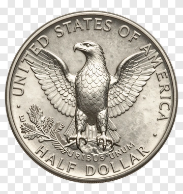 American Eagle Half Dollar Coin PNG