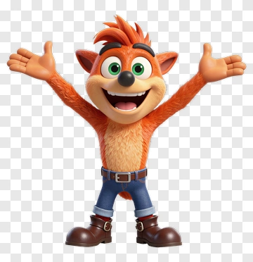Crash Bandicoot PNG