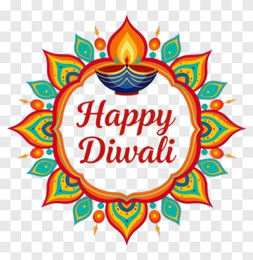 Happy Diwali Festival Design PNG