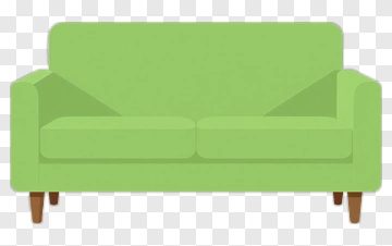 Green Sofa PNG