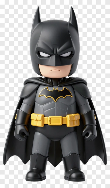 Batman Chibi Figurine PNG