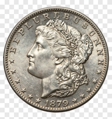 Liberty Head Dollar 1879 PNG