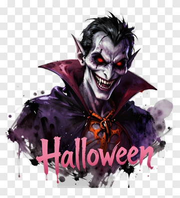 Vampire Halloween PNG