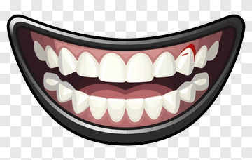 Smiling Mouth With Teeth PNG