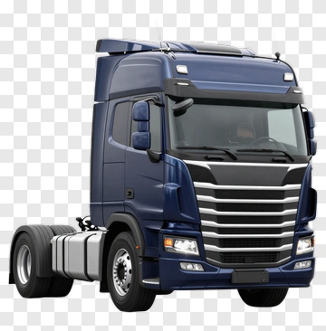 Blue Heavy Duty Truck PNG