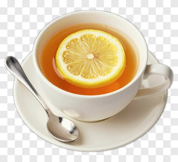 Tea Cup With Lemon Slice PNG