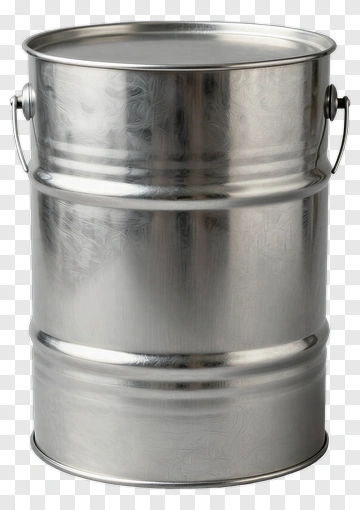 Metal Bucket PNG