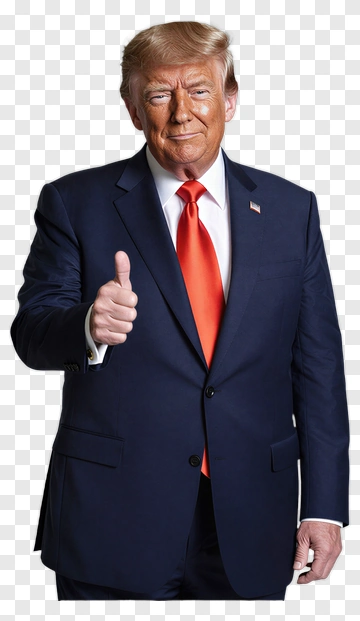 Donald Trump Giving Thumb Up PNG