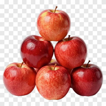 Stack Of Red Apples PNG